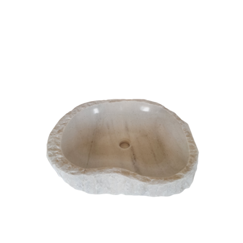 Beyaz Şekilsiz Lavabo