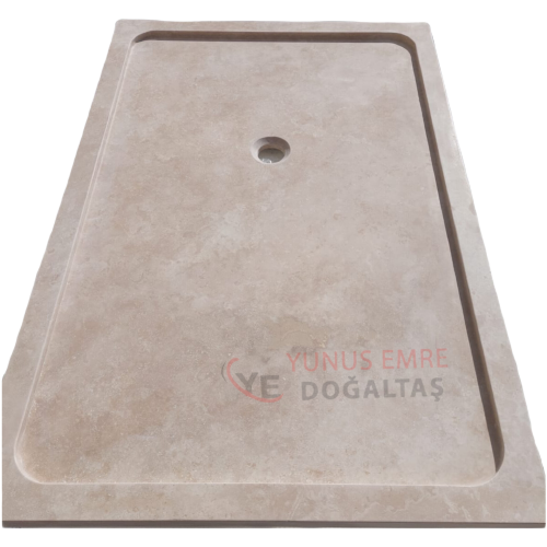 Traverten Banyo Duş Teknesi