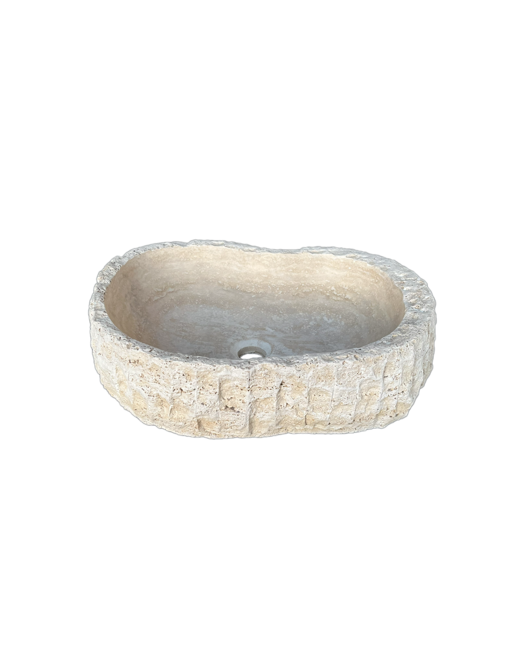 Traverten Şekilsiz Lavabo