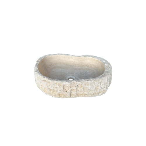 Traverten Şekilsiz Lavabo