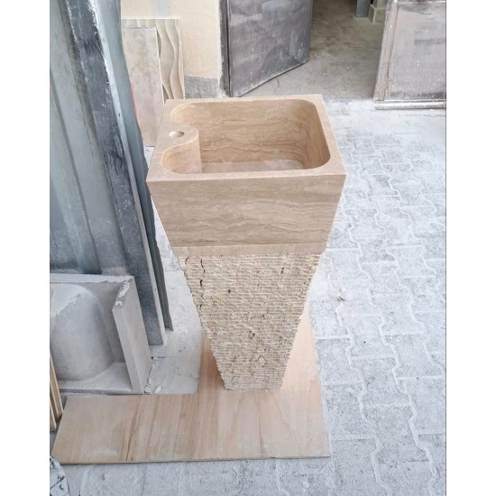 Traverten Köşeli Dikey Traverten Köşeli Dikey